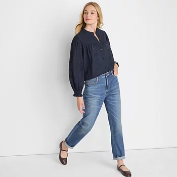 Women's Broderie Blouse